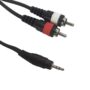 ADJ AC-J3S-2RM/3 Audio Cable 3,5 Jack Stereo/2xRCA cinch 3MTR