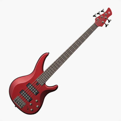 Yamaha TRBX305 Electric 5-String Bass Guitar – Candy Apple Red