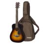 Yamaha JR2-Acoustic Guitar Tobacco Brown Sunburst (Carry case included)