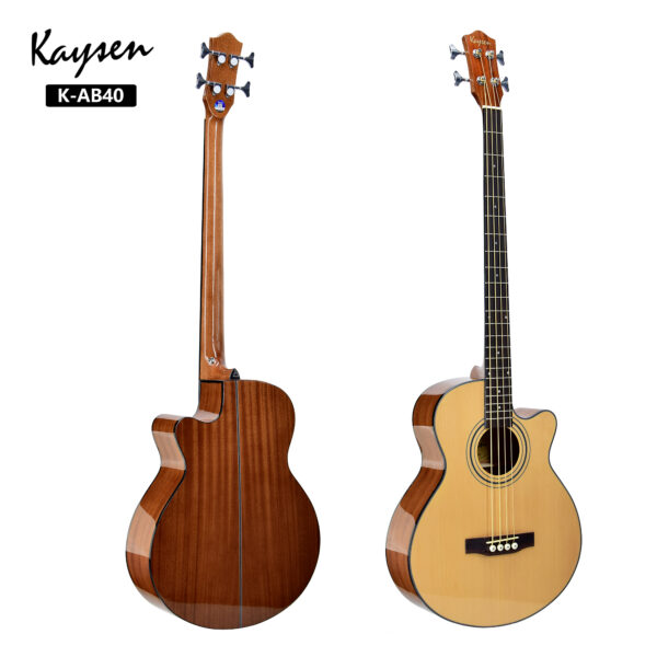 Kaysen K-AB40-N Four String  Acoustic Bass Guitar