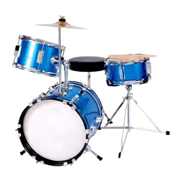 JZG-1 Drum set for Kids , 3DRUM 1 CYMBAL BLUE