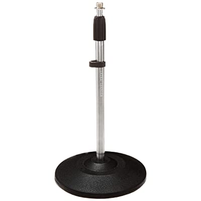 Microphone Desk Boom Stand with Base without Mic Holder