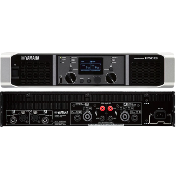 Yamaha PX8 2-Channel Power Amplifier 800W X 2 @ 8 Ohms