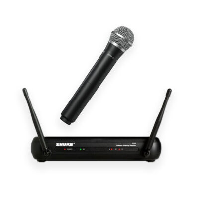 Wireless Hand Held Mic system PG58 Single with SVX24 Receiver Shure