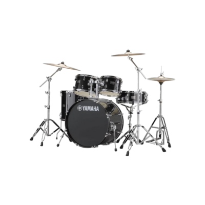 Yamaha RDP2F5 Rydeen 5-piece Shell Pack – BLACK GLITTER ( With Stands and pedals )