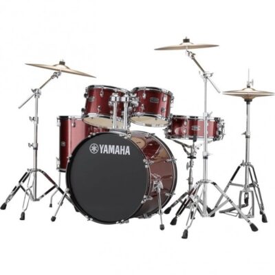 Yamaha RDP2F5 Rydeen 5-piece Shell Pack – BURGANDY GLITTER  ( With Stands and pedals )