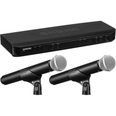 Shure PG58 Dual Wireless Handheld...