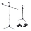 Ceflar SMT-11 Professional Boom & Boomarm Microphone Stand With Mic Holders