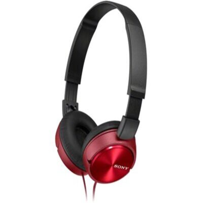 SONY MDR-ZX310AP Stereo Headphone-Red