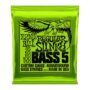 Ernie Ball 2836 Regular Slinky Nickel Wound,045-130 -Electric Bass- 5 Guitar Strings