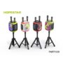 Hopestar-130 Party Portable Bluetooth Speaker with 02 Mic & Speaker stand code 1912 (120W )